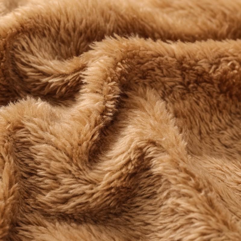 Men's Winter Fleece Thickened Large Size Tooling Jacket Multi-Pocket Casual Men's Jacket