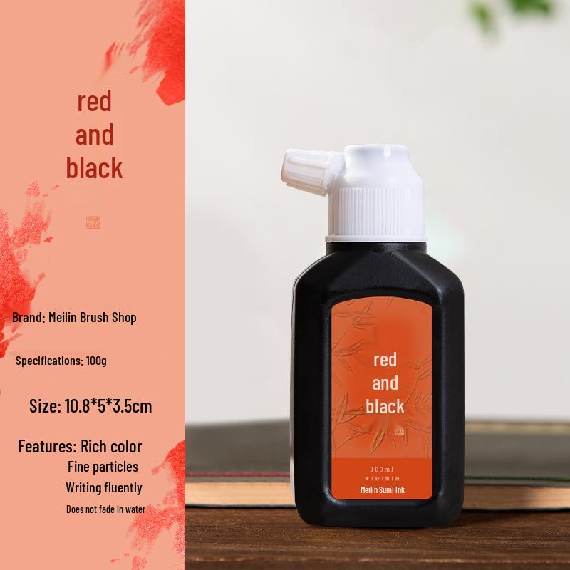 Anfänger Set für duftende Tuschestäbchen für Kalligraphie & Chinesische Malerei im Stil mit dünner Gold Schrift