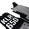 Motorcycle Accessories Radiator Grille Guard Cover Protector For Kawasaki KLR650 KLR 650 klr650 2022 2023 water tank guard