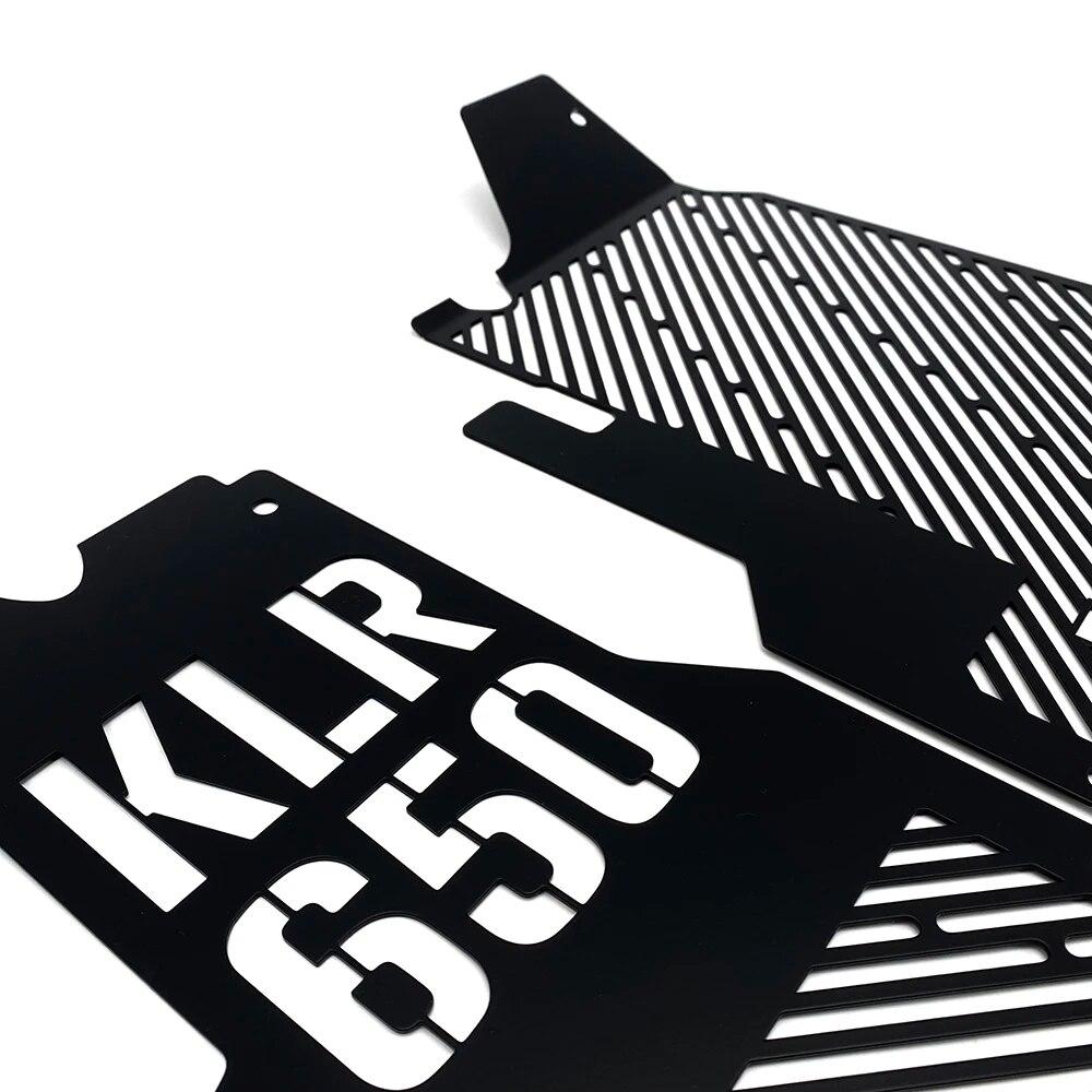 Motorcycle Accessories Radiator Grille Guard Cover Protector For Kawasaki KLR650 KLR 650 klr650 2022 2023 water tank guard