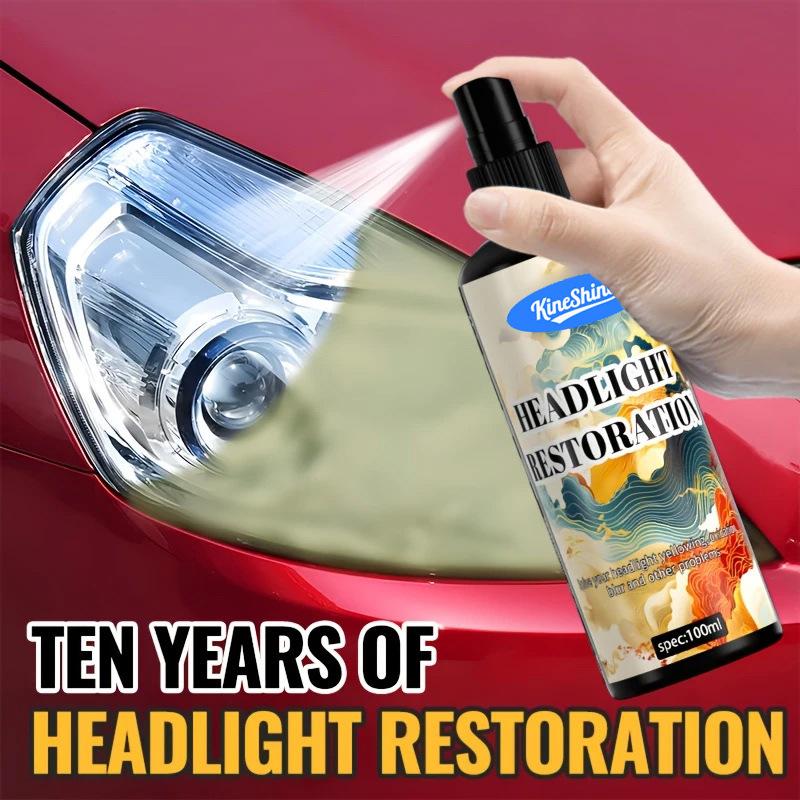 Car Headlight Restoration Fluid Automotive Headlight Oxidation Yellowing Scratches Blurring Enhancement