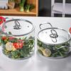 Minimalist High Borosilicate Glass Cooking Pot Modern Soup Pot Milk Pot  Housewarming Gift