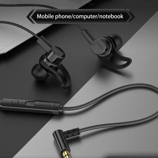Wired Headphone with Reduction Theater Game Microphone Noise Sound HD-compatible Call No-Delay In-ear