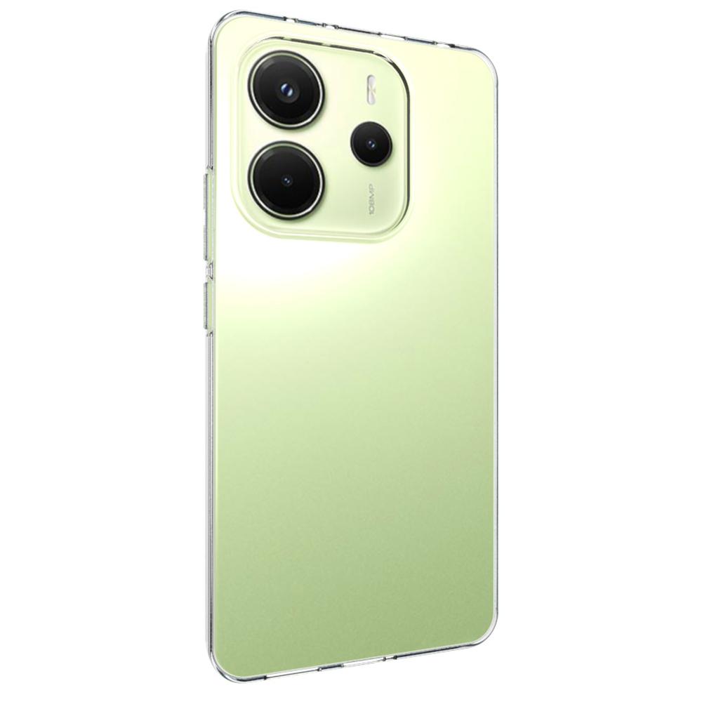 10Pcs/Pack For Xiaomi Redmi Note 14 4G (164.84mm) Case Watermark Free TPU Protective Clear Phone Cover