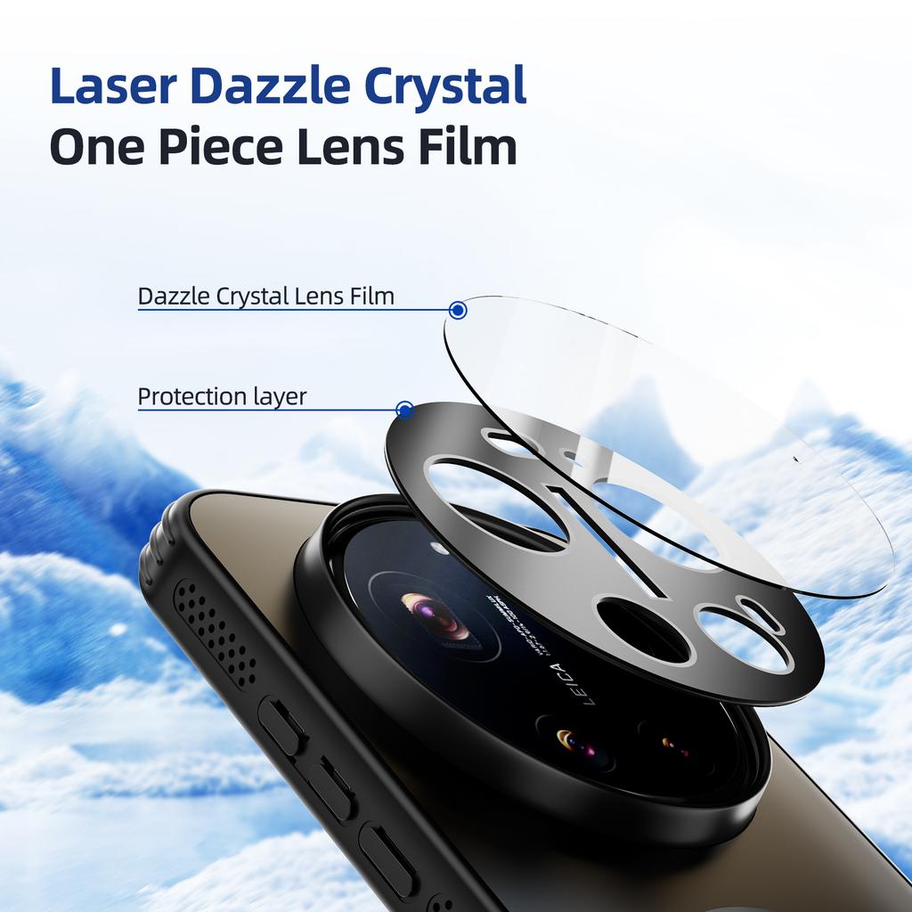 ABEEL For Xiaomi 17 Ultra 5G Magnetic Case TPU PC Cooling Matte Phone Back Cover with Lens Film