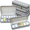2025 New 6/10/12 Girds Portable Watch Storage Boxes Organizer with Zipper Classic Style Multifunctional Watch Display Box