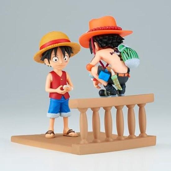 Banpresto One Piece Log Story Monkey D. Luffy Portgas Ace Bandai Spirits World Collectible Figure