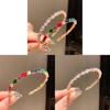 Geometric Zircon Open Cuff Bracelet For Women Fashion Jewelry Accessory