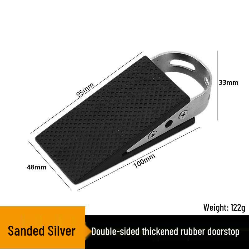 Adjustable Spring Door Stopper - Anti-Collision Door Blocker, Windproof and Heightened Door Wedge.