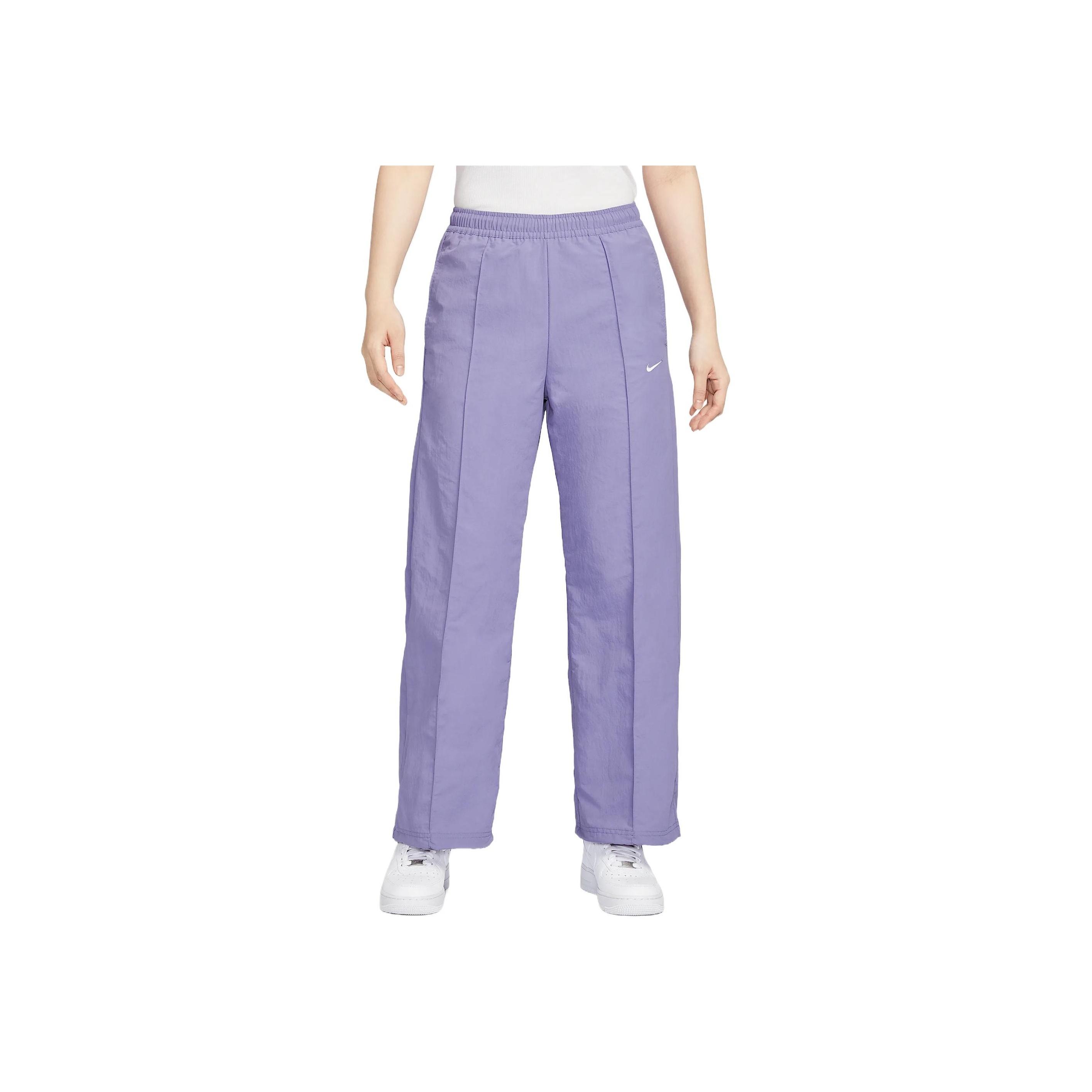 

Nike Спортивная одежда Удобная Модная Универсальные Повседневные брюки Женские низы Светло-фиолетовый FQ3589-527 L