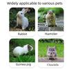 Hot! New Pet Hay Bag Rabbit Hamster Small Dragon Cat Guinea Pig Feeding Bag Small and Large Pet Convenient Hanging Feeding Bag