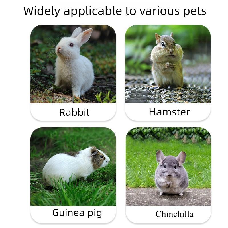 Hot! New Pet Hay Bag Rabbit Hamster Small Dragon Cat Guinea Pig Feeding Bag Small and Large Pet Convenient Hanging Feeding Bag