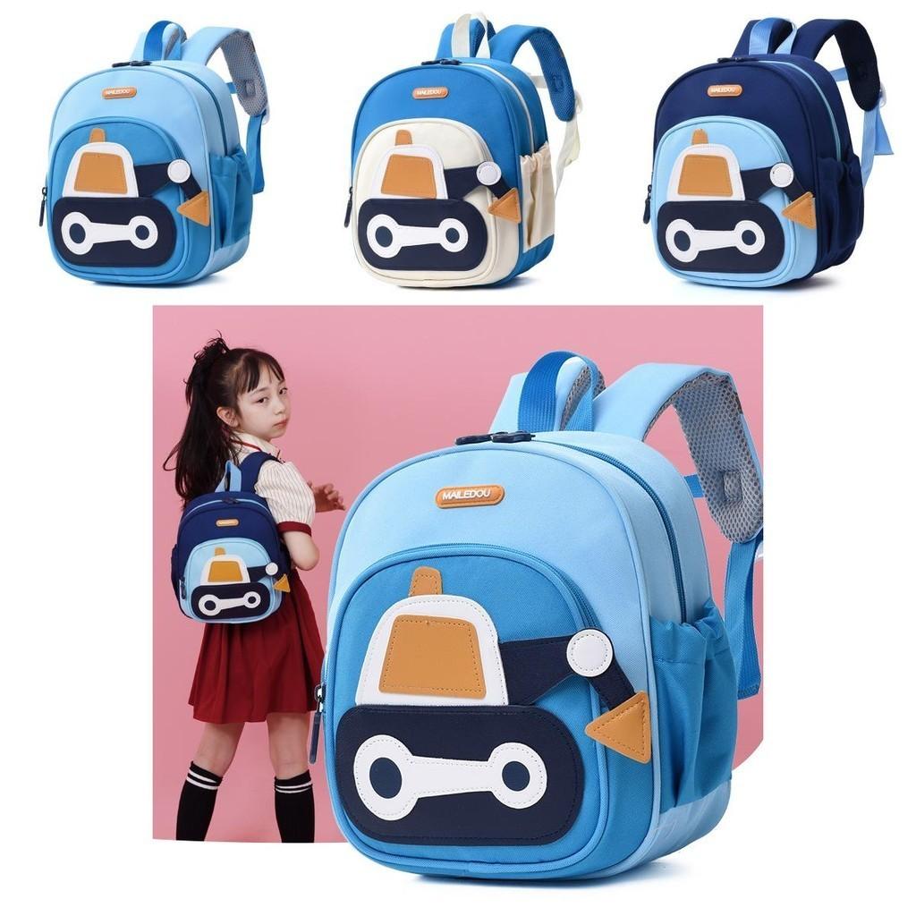 Adorable Cartoon Excavator Toddler Backpack For Boys And Girls Ages 1-6 Years