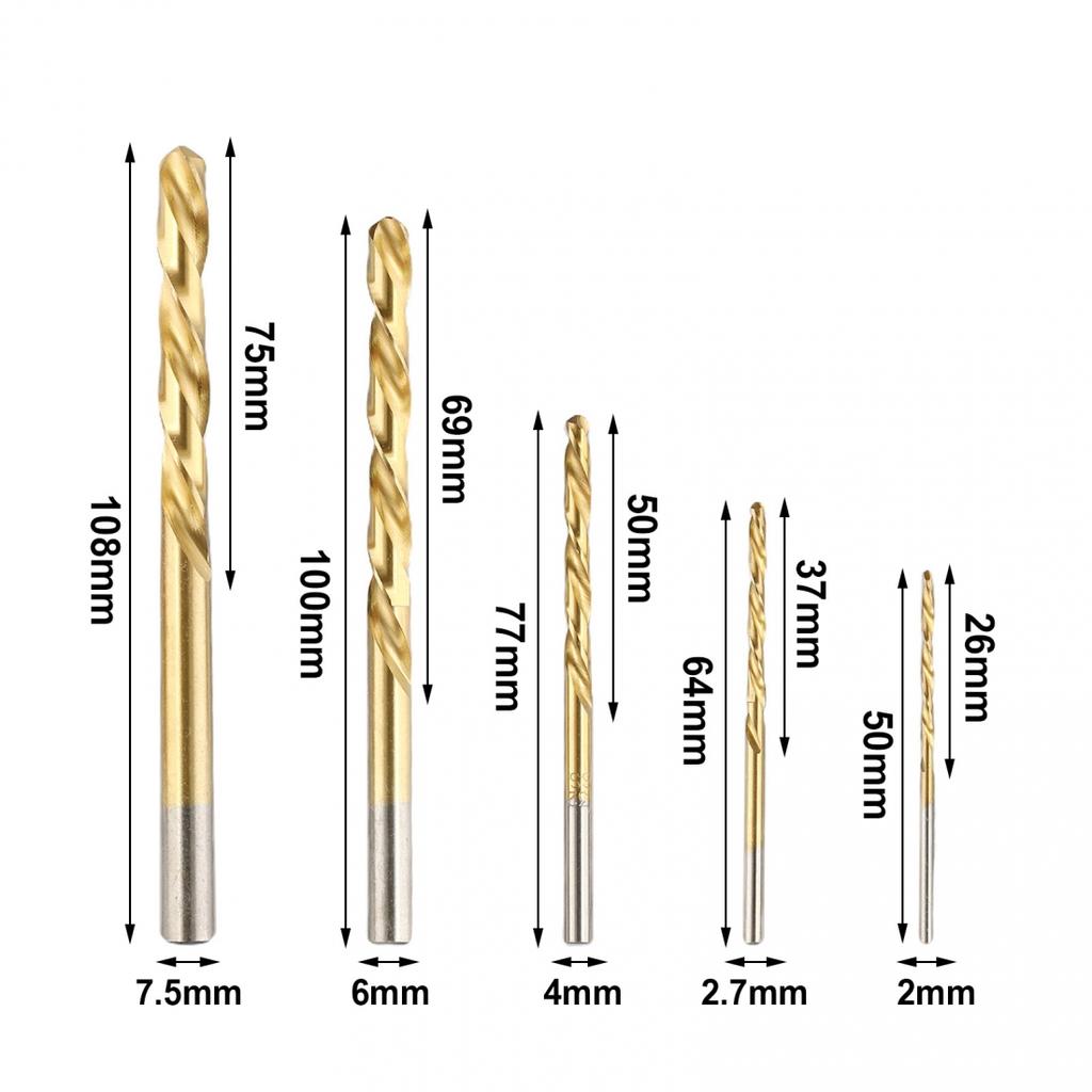 Drill Bit Drill Bit Screw Bolt Remover 3.2/4.8/6.4/8.08.7mm