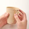 Fresh Life Bamboo Fiber Corrugated Paper Cups