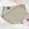 Ice Silk Mulberry 7A Antibacterial Bottom Crotch Panties for Women Mid-waist Seamless Underwear Comfortable Skin-friendly Briefs