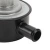 Black Valve Cover Push In Breather Easy To Mount Reliable Performance 9241BLK for 327 350 302 454 Engine