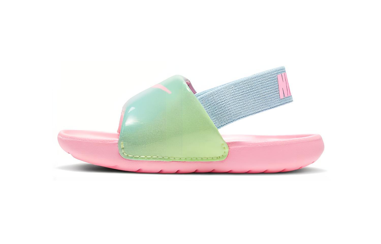 Nike Kawa Slide Athleisure Low top Toddler Shoes Pink Blue Green Infant And Toddler CW1658-600 21