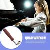 1 stücke Guzheng Klavier Tuning Hammer L-form Vierkantschlüssel Tuner Spanner Spitze String Pin Reparatur Werkzeug für Klavier Guzheng Dropshipping