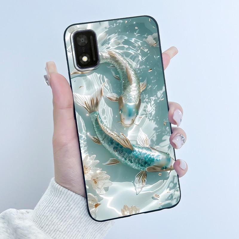 Casing For ITEL A17 / ITEL A18 Case Luxury Cute Love Rabbit Funny Soft Silicone Black TPU Back Cover For ITELA17 A 18 Phone Case