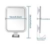with Suction Cup Fogless Shower Shaving Mirror Aluminum Frame Makeup Mirrors  Shaver Holder