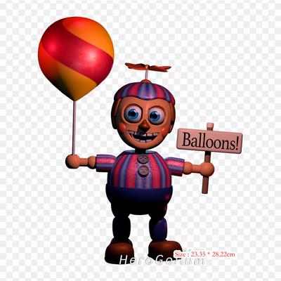 Globo niño cinco noches en Freddy's 2 Hoax transferencias de hierro para ropa camiseta bolsa pegatinas de transferencia de calor parches para planchar