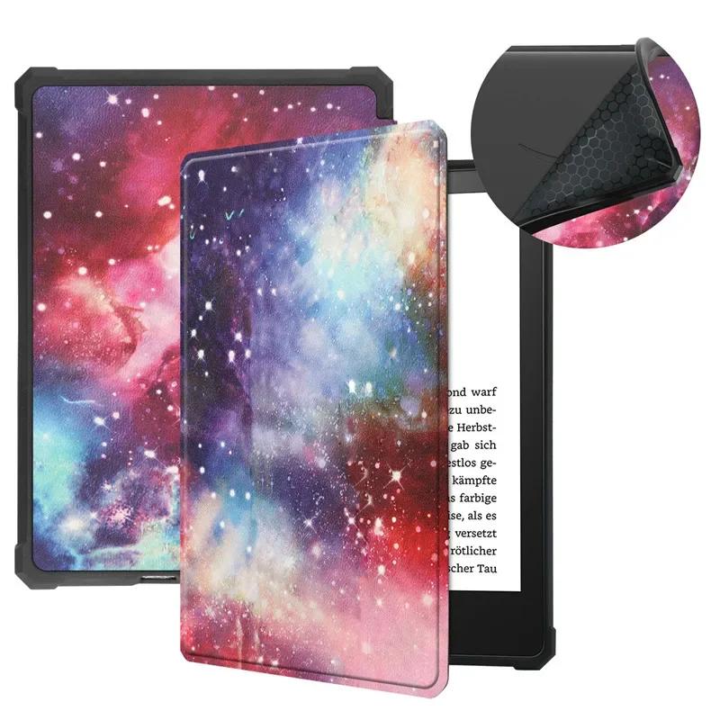 For Kindle Paperwhite 5 Cover 2021 6.8" Painted Tablet Smart Coque Funda For Paperwhite 2021 Case 11th Generation 6.8 inch