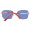 Lunettes de soleil - Helly Hansen - Rectangulaires - Argent - Protection 100% UVA/UVB - Taille 54-18-140