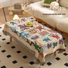 Ethnic Style Outdoor Tablecloth for Camping & Dining - Sisters' Chat Coffee Table Decor