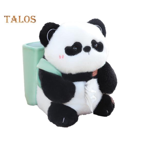 

Милый медведь, автомобильная коробка для салфеток и мусорное ведро 2-в-1, плюшевый многофункциональный органайзер, универсальный декор для салона автомобиля для внедорожника, грузовика, фургона B