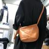 Handcrafted Soft Cowhide Crossbody Bag - Women's Lightweight Street Hobo, Genuine Leather Casual Shoulder Bag with Urban Edge