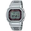 [Casio] G-Shock GMW-B5000D-1CJF Watch, Full Metal, Solar, Bluetooth, Silver
