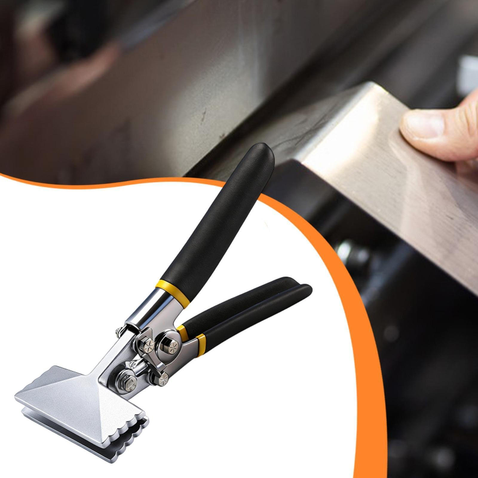 

Hand Seamers Sheet Metal Tool Bender Comfort Grip Handle Professional Seaming Plier Durability Straight Handle