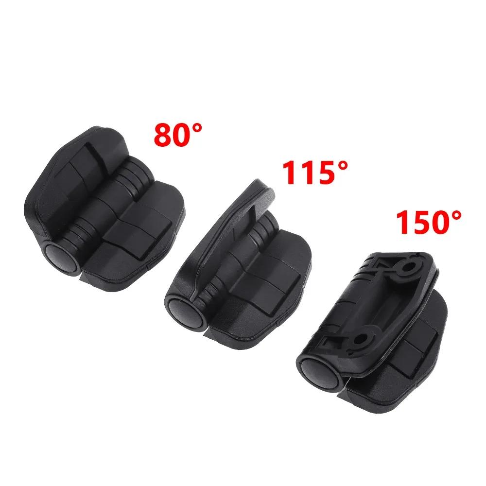 Position Control Hinge 80/115/150 Degree Detent for Kayak Boat Durable Plastic Control Hinge Cabinet Hardware Marine Accessories