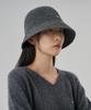 Aheule Lune Felted Wool Bucket Hat4_Charcoal