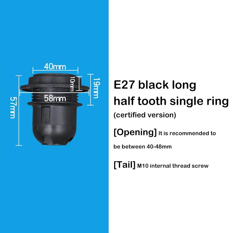 Lâmpada LED Base de Lâmpada Cabeça Suporte de Energia Soquete AC para Lâmpada E14 E27 M10 Soquete Elétrico para Pendente Conversor de Rosca para Abajur