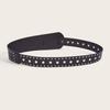 Rivets Design Punk Belt Wide Belt Waist Strap Fashion Gothic Belt  Y2K Style