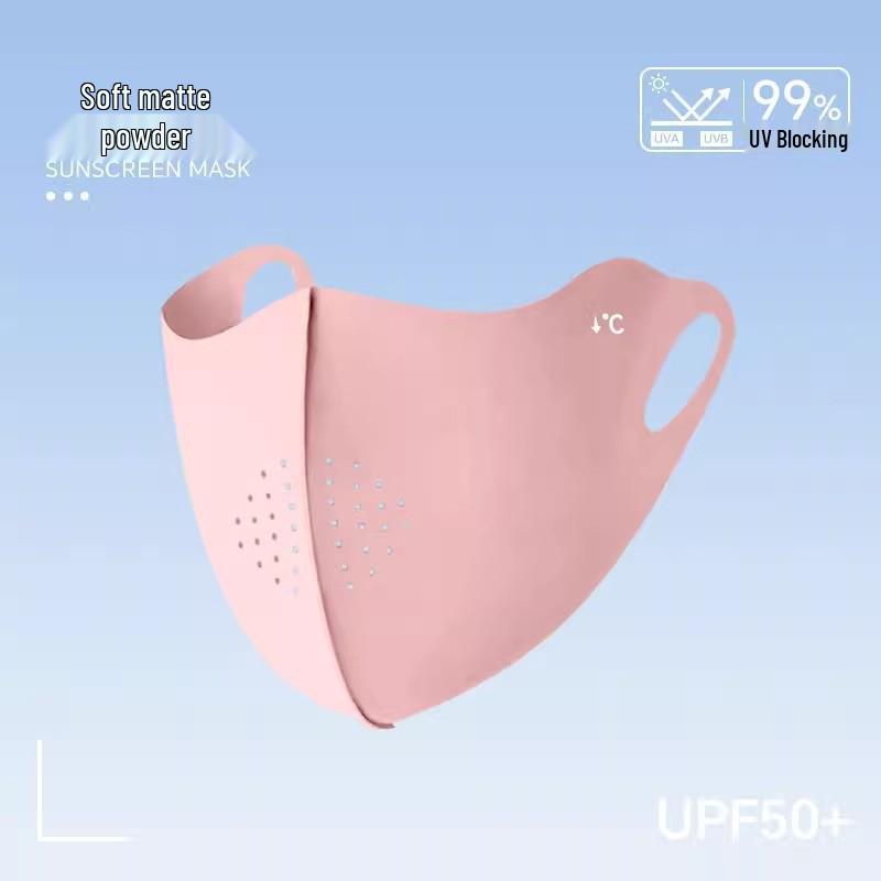 Breathable Ice Silk UV Protection Full Face Mask for Men & Women