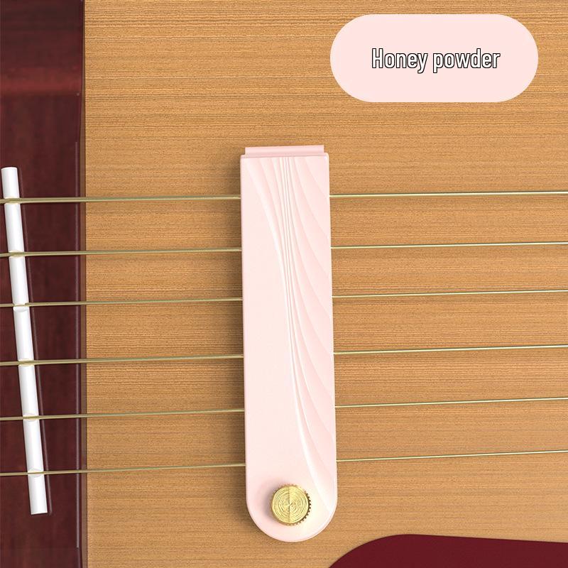 Guitar & String Instrument Mute Clip for Practice Silencing розовый