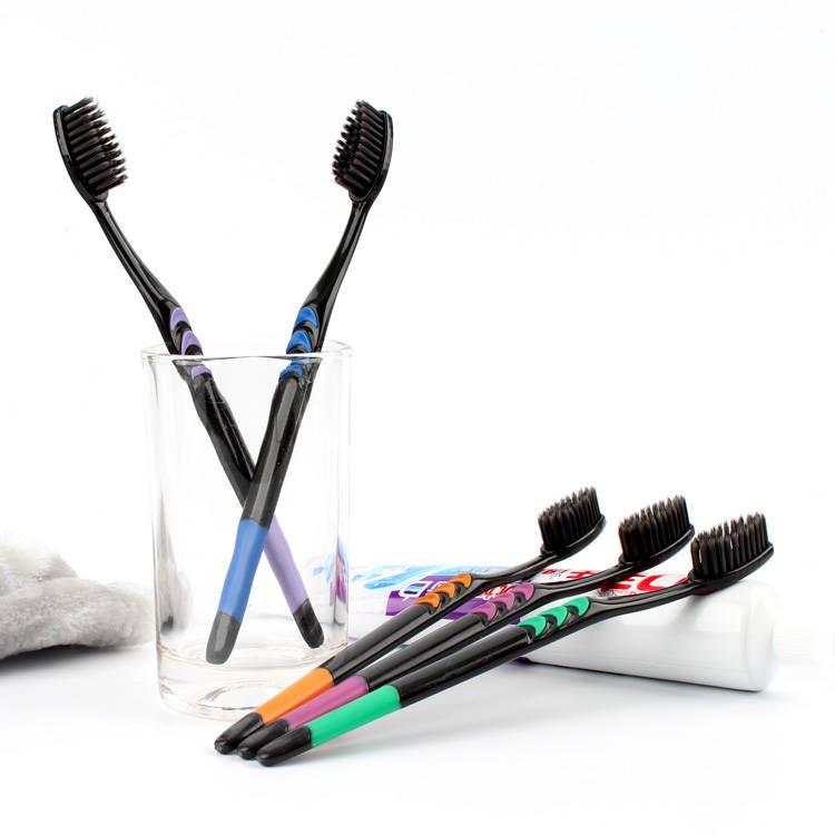 Little Moon 10 Pack Family Value Soft Bristle Toothbrushes - Adult Magic Tip