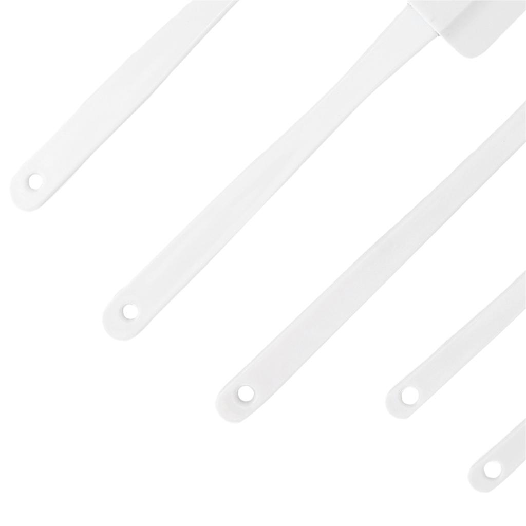 5pcs Wax Spatula Set Silicone Reusable Waxing Stirrer Applicator Multifunctional Wax Sticks for Home Salon Use