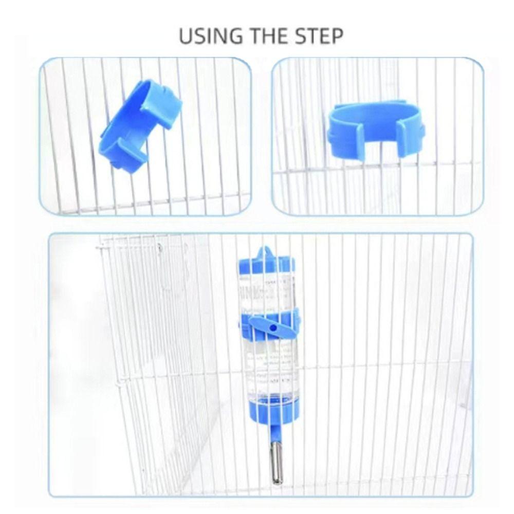 Plastic Hamster Drinker Detachable Pet Water Bottle Bowls Dish  Small Animals