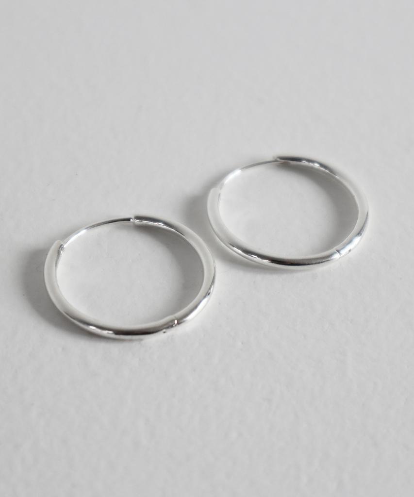 Smgt Silver925 One-Touch Ring Earrings [7 Size]