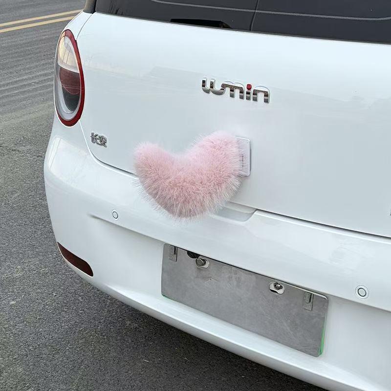 

Voice-Activated Swinging Plush Tail - Remote Controlled Car Decoration Non-Moving Version розовый