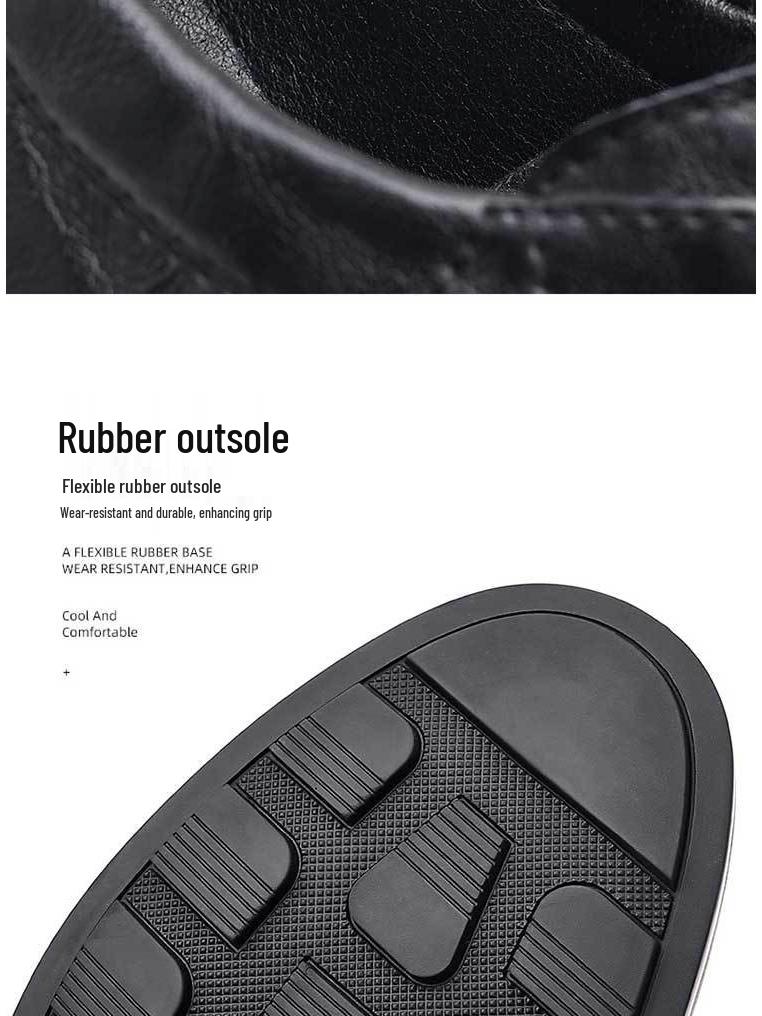 Men's Black Leather Brogue Shoes - Formal, Casual, Wedding, and Business Suit Style.