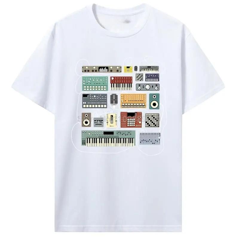 

Electronic Music Synthesizer and Drum Machine DJ Hot Sale Clown Tshirt Women Tshirt Fashion Street Tshirt Women Clothing y2k S