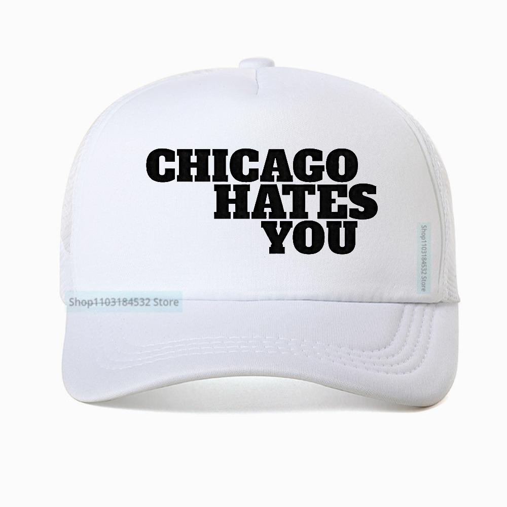 Rapper Chief Keef Chicago Hates You Same Style hat Unisex Fashion Hip Hop baseball cap Casual Outdoor Mesh Breathable Fishing caps Adjustable