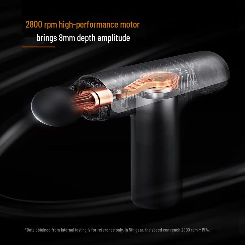 Philips Small Steel Cannon Deep Tissue Fascia Massager CN plug (adapter included)