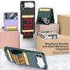 Matné puzdro držiaka na zápästie Predná obrazovka s fóliou pre Samsung Galaxy Z Flip 6 5 4 3 5G Flip 5 Flip 6 Flip 5 Skladací kryt náramku