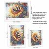 Kit de Peinture Diamant DIY Tournesol Abeille avec Diamants en Résine Brillants pour Adultes, Loisir Créatif Relaxant, Décor Mural et Idée Cadeau Fait Main Ensemble Décor